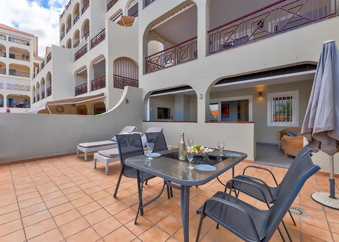 公寓 Heated Pool Stylish 3 Bedrm Cristianos 洛斯克里斯蒂亚诺斯